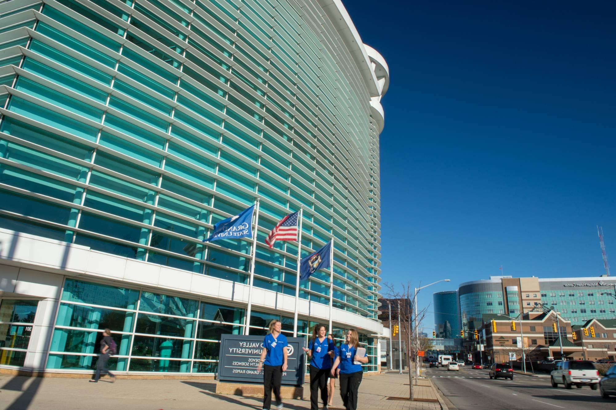 The growing Health Campus anchors the east end of Grand Rapids' Medical Mile, placing it in a prime location within the city's thriving health care community.